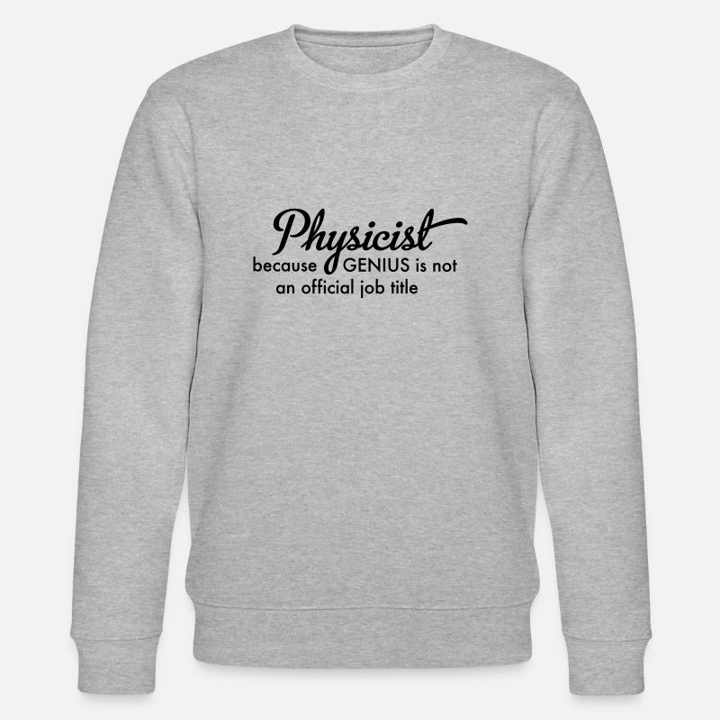 Physiker - Stanley/Stella Unisex Bio-Sweatshirt CHANGER  - Grau meliert