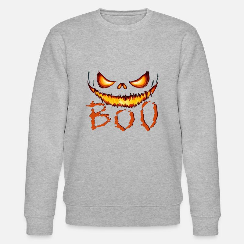 HALLOWEEN - Stanley/Stella Unisex Bio-Sweatshirt CHANGER  - Grau meliert