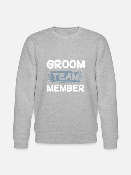 Groom Team - Stanley/Stella CHANGER Unisex Organic Sweatshirt - heather grey
