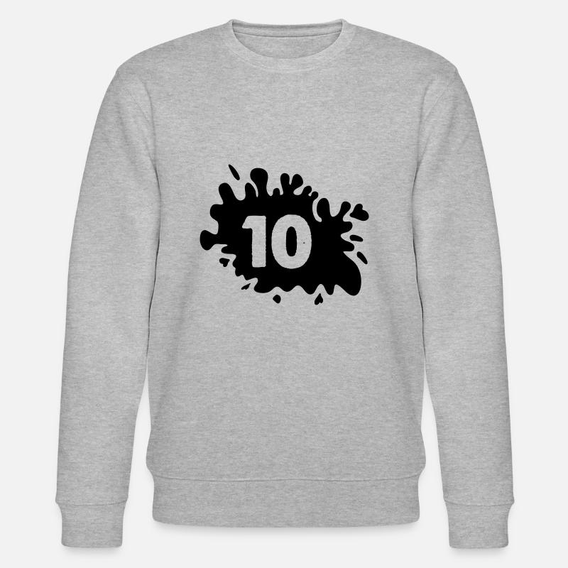 Blobs 10 - Sweat bio CHANGER Stanley/Stella Unisexe - gris chiné