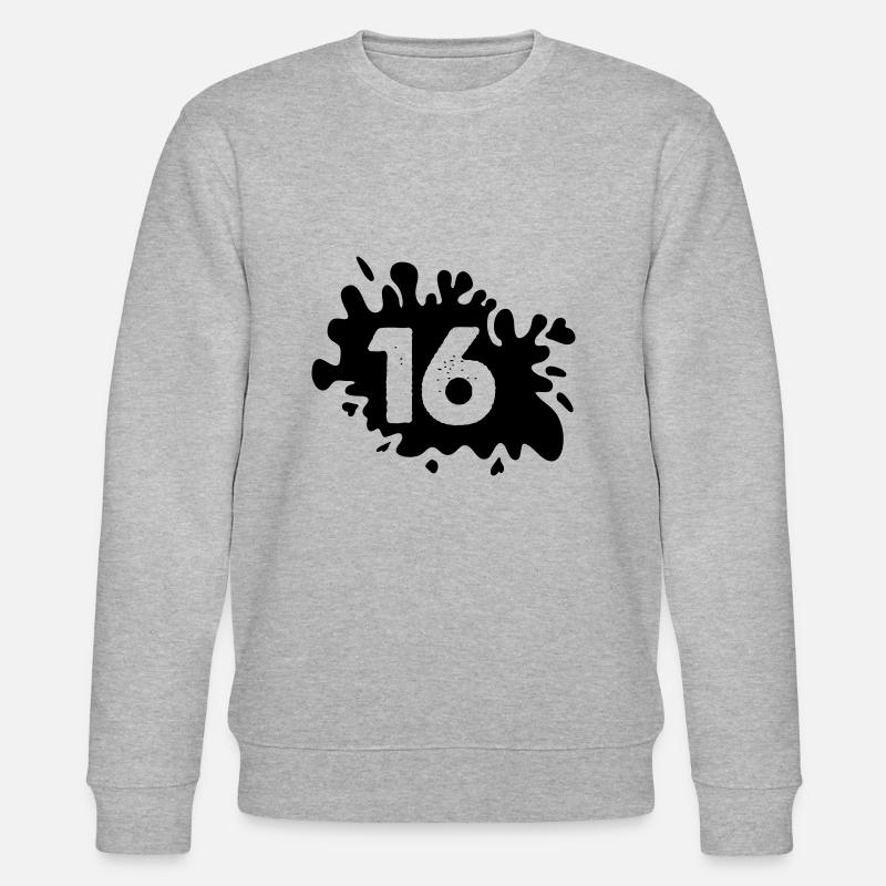 Blobs 16 - Sweat bio CHANGER Stanley/Stella Unisexe - gris chiné