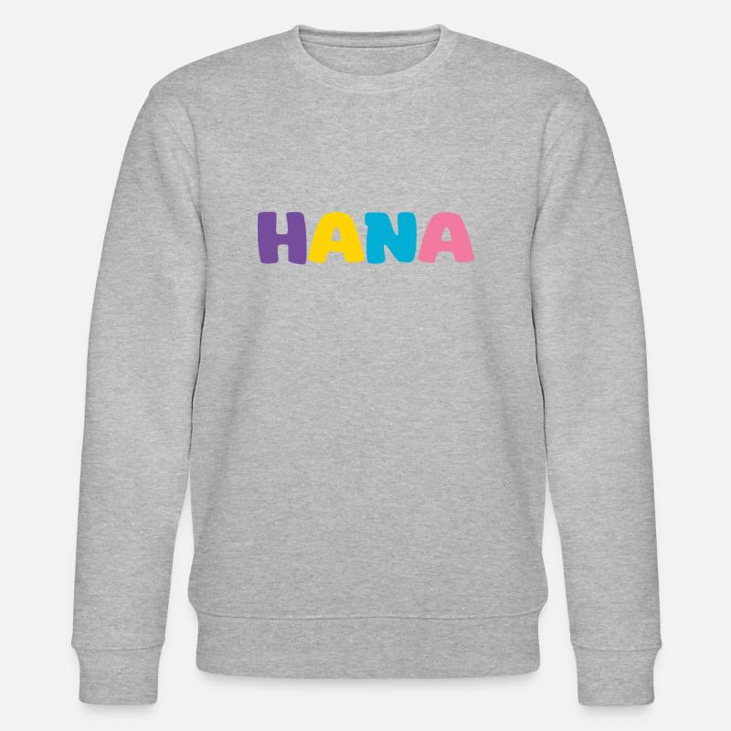 Name - Hana - Stanley/Stella Unisex Bio-Sweatshirt CHANGER  - Grau meliert