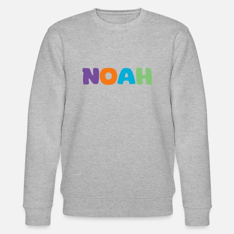 Name - Noah - Stanley/Stella Unisex Bio-Sweatshirt CHANGER  - Grau meliert