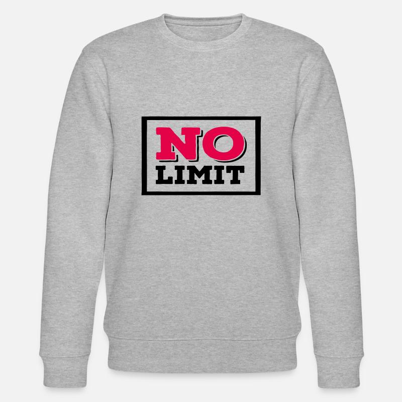 NoLimit - Stanley/Stella Unisex Bio-Sweatshirt CHANGER  - Grau meliert