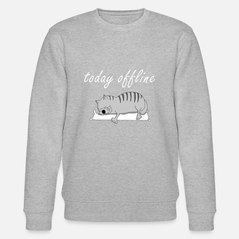 today offline - Stanley/Stella Unisex Bio-Sweatshirt CHANGER  - Grau meliert