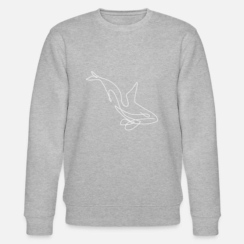 Orca - Sweat bio CHANGER Stanley/Stella Unisexe - gris chiné