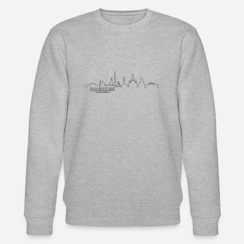 Dresden - Stanley/Stella Unisex Bio-Sweatshirt CHANGER  - Grau meliert