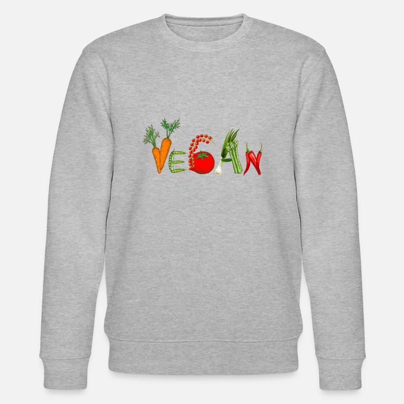 Vegan - Stanley/Stella Unisex Bio-Sweatshirt CHANGER  - Grau meliert