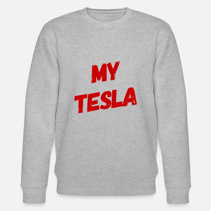 Ma Tesla - Sweat bio CHANGER Stanley/Stella Unisexe - gris chiné