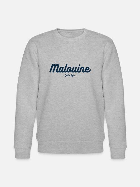 Malouine - Sweat bio CHANGER Stanley/Stella Unisexe - gris chiné