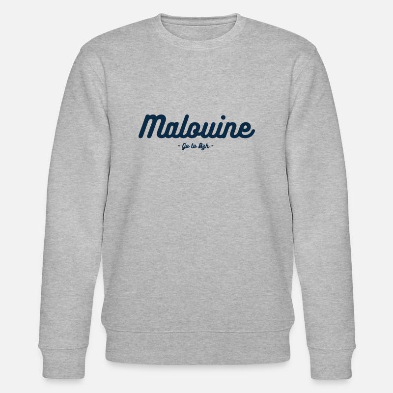 Malouine - Sweat bio CHANGER Stanley/Stella Unisexe - gris chiné