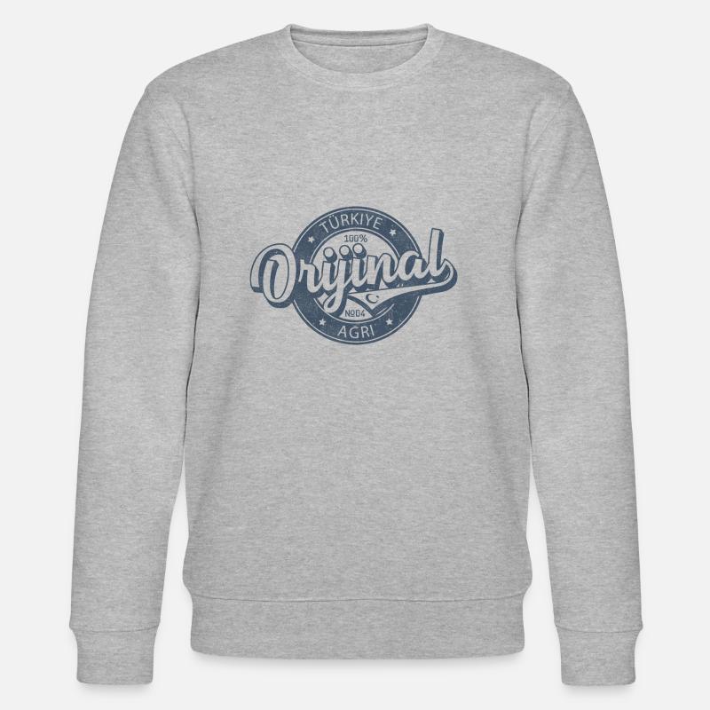 Agri - Stanley/Stella Unisex Bio-Sweatshirt CHANGER  - Grau meliert