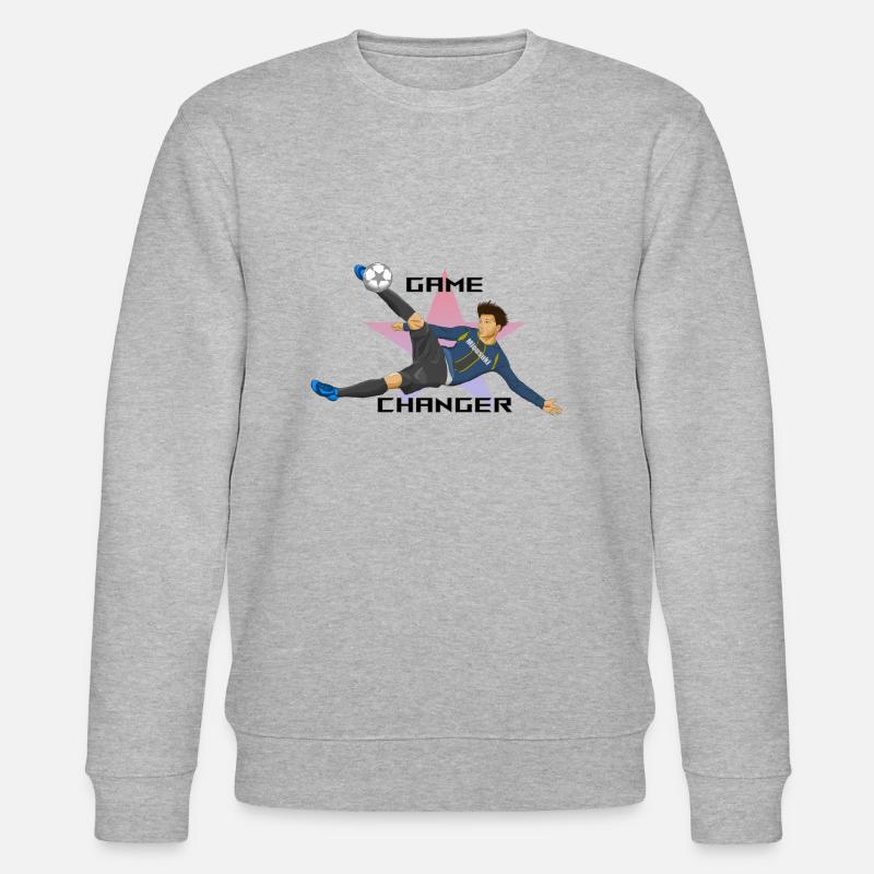 Fußball - Stanley/Stella Unisex Bio-Sweatshirt CHANGER  - Grau meliert