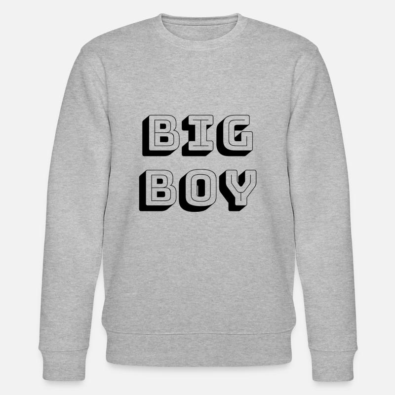 Big boy - Stanley/Stella Unisex Bio-Sweatshirt CHANGER  - Grau meliert