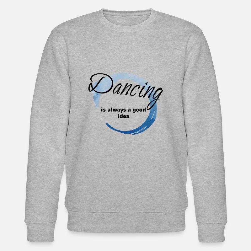 Dancing Dance Music - Stanley/Stella Unisex Bio-Sweatshirt CHANGER  - Grau meliert
