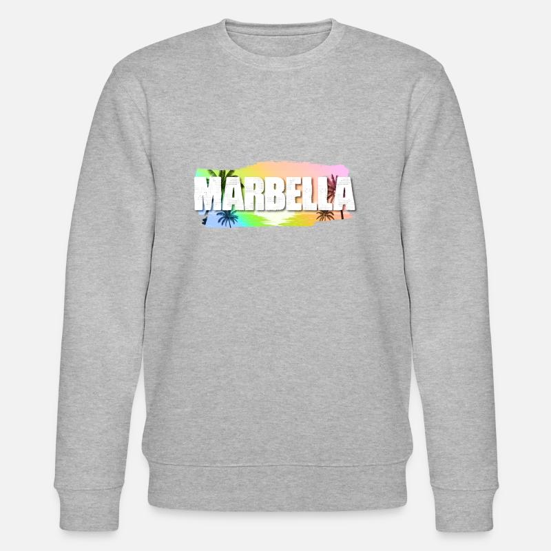 Marbella - Stanley/Stella Unisex Bio-Sweatshirt CHANGER  - Grau meliert