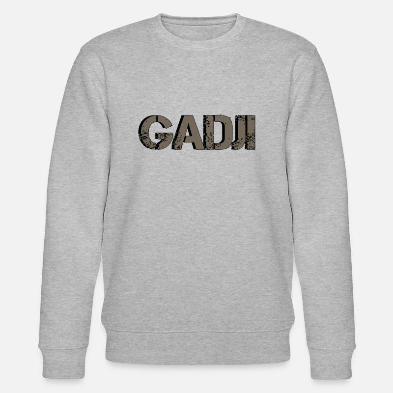 Gadji - Stanley/Stella Unisex Bio-Sweatshirt CHANGER - Grau meliert