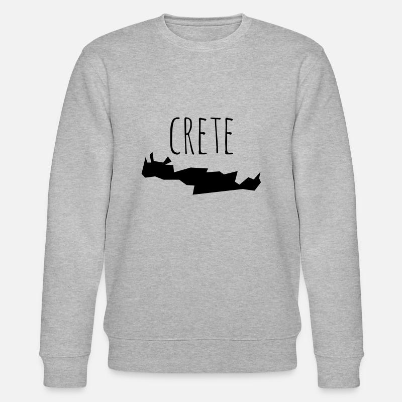 crete - Stanley/Stella CHANGER Unisex Organic Sweatshirt - heather grey