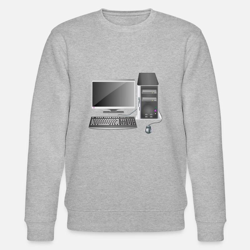 Ordinateur fixe - Sweat bio CHANGER Stanley/Stella Unisexe - gris chiné