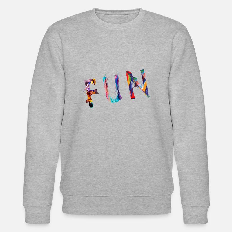 Fun 2 - Stanley/Stella Unisex Bio-Sweatshirt CHANGER  - Grau meliert