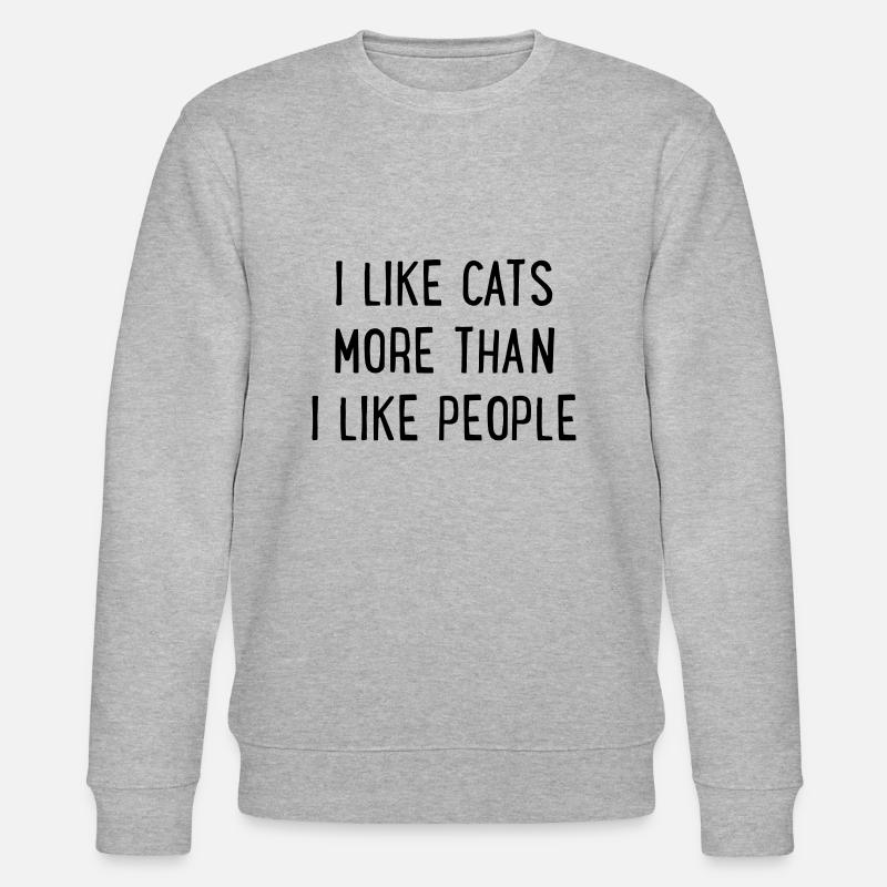 Feline - Stanley/Stella CHANGER Unisex Organic Sweatshirt - heather grey