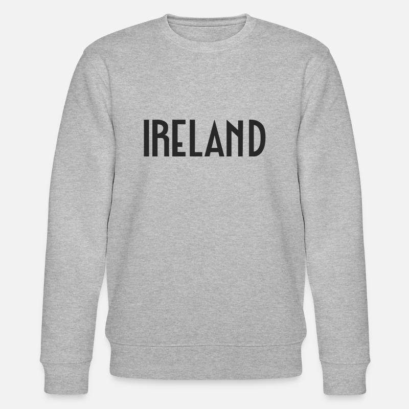 Irland - Stanley/Stella Unisex Bio-Sweatshirt CHANGER  - Grau meliert