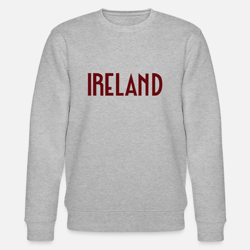 Irland - Stanley/Stella Unisex Bio-Sweatshirt CHANGER  - Grau meliert