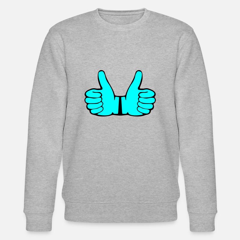 Comme des mains - Sweat bio CHANGER Stanley/Stella Unisexe - gris chiné