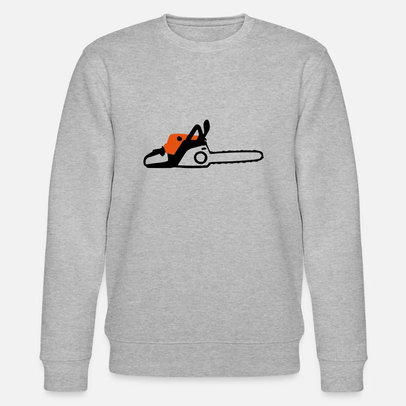 Säge - Stanley/Stella Unisex Bio-Sweatshirt CHANGER  - Grau meliert