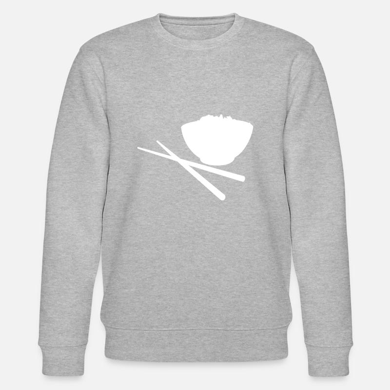 Ramen - Stanley/Stella Unisex Bio-Sweatshirt CHANGER  - Grau meliert