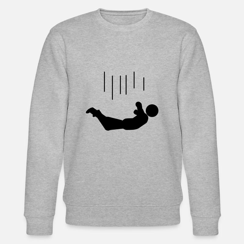 falling - Stanley/Stella CHANGER Unisex Organic Sweatshirt - heather grey