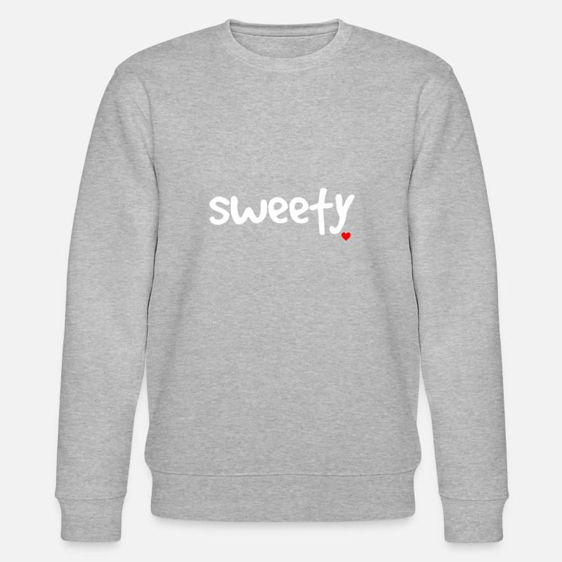 Sweety - Stanley/Stella Unisex Bio-Sweatshirt CHANGER  - Grau meliert