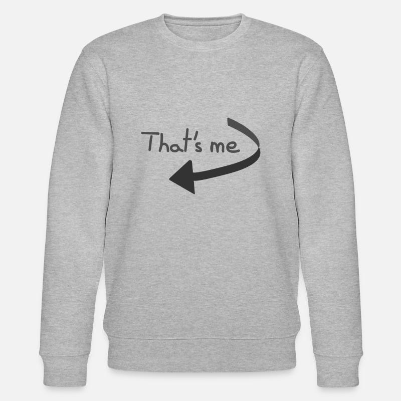 C'est moi - Sweat bio CHANGER Stanley/Stella Unisexe - gris chiné