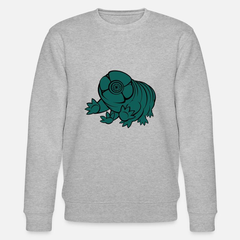 Bärtierchen Tardigrade - Stanley/Stella CHANGER Unisex Organic Sweatshirt - heather grey