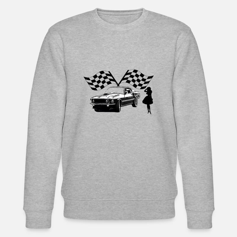 Auto - Stanley/Stella Unisex Bio-Sweatshirt CHANGER  - Grau meliert