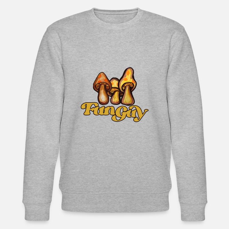 fun guy - Stanley/Stella CHANGER Unisex Organic Sweatshirt - heather grey