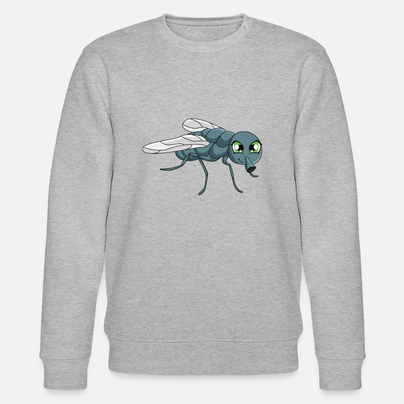 Fliege - Stanley/Stella Unisex Bio-Sweatshirt CHANGER  - Grau meliert