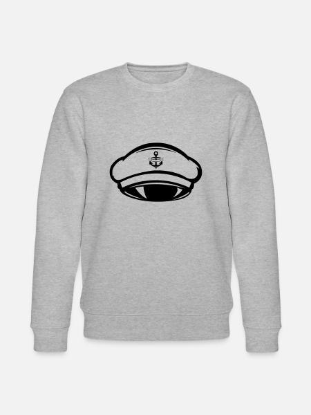 Beanie Captain - Stanley/Stella CHANGER Unisex Organic Sweatshirt - heather grey
