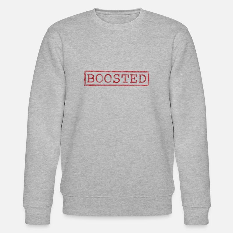 Boosted - Stanley/Stella Unisex Bio-Sweatshirt CHANGER  - Grau meliert