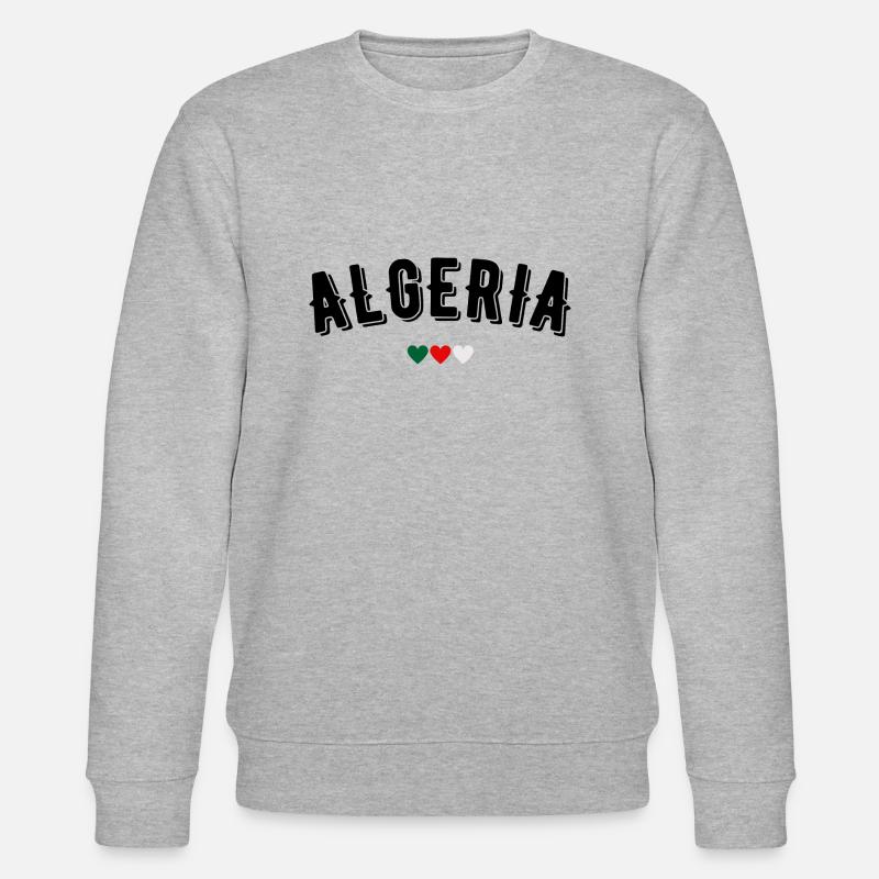 Algerien - Stanley/Stella Unisex Bio-Sweatshirt CHANGER  - Grau meliert