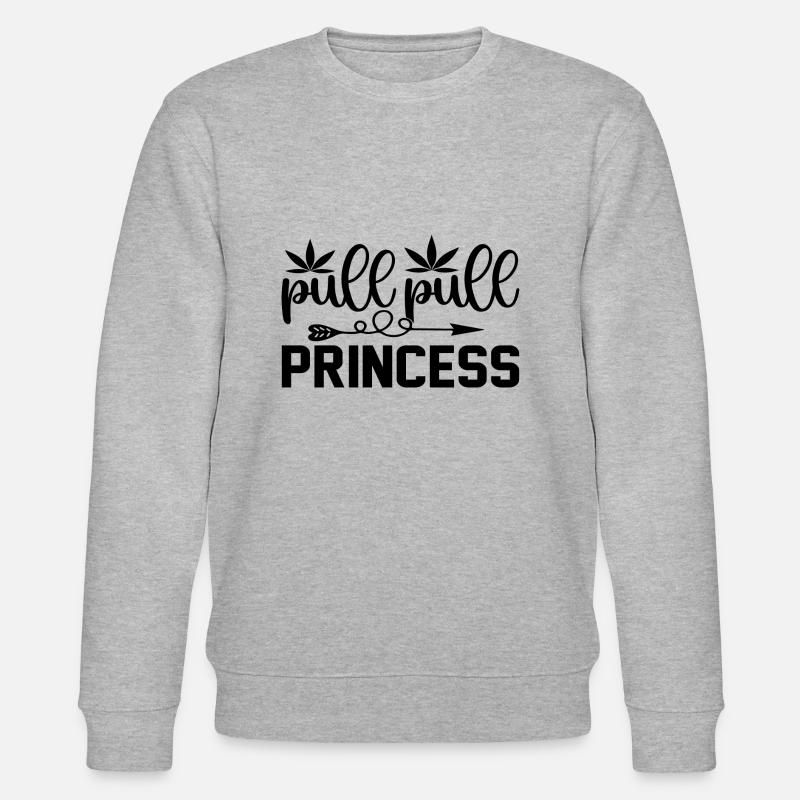 pull pull Princess - Stanley/Stella CHANGER Unisex Organic Sweatshirt - heather grey