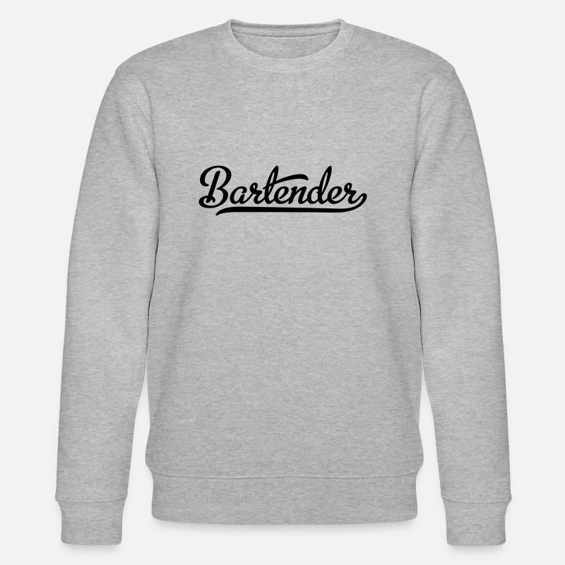 Bartender - Stanley/Stella Unisex Bio-Sweatshirt CHANGER  - Grau meliert