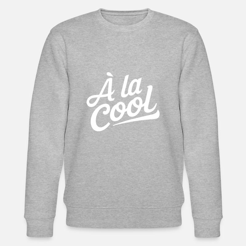 A la cool - Sweat bio CHANGER Stanley/Stella Unisexe - gris chiné