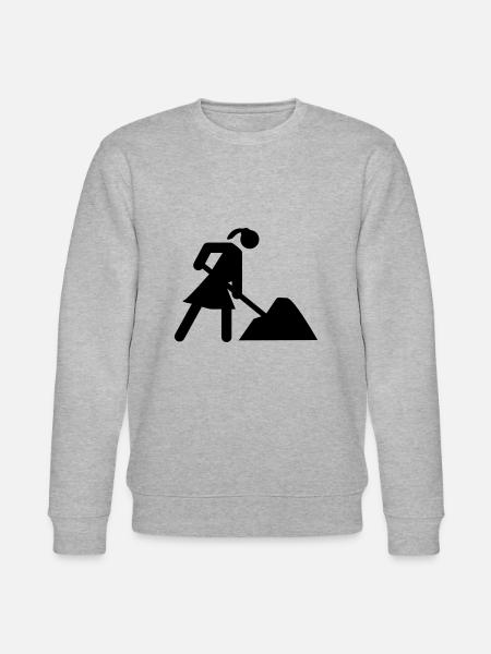 woman - Stanley/Stella CHANGER Unisex Organic Sweatshirt - heather grey