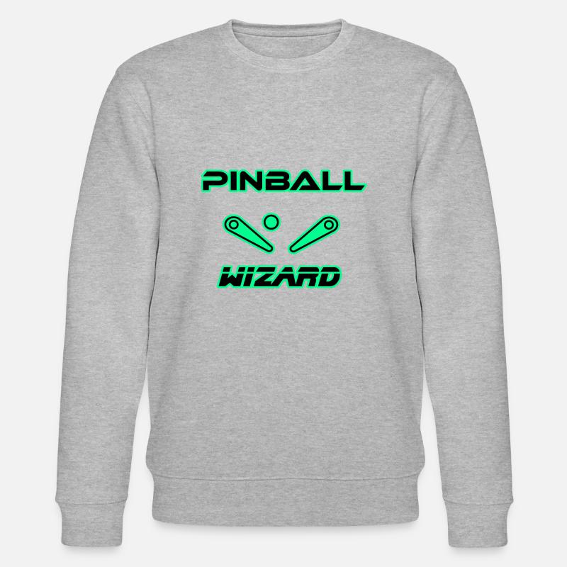 Pinball Wizard - Stanley/Stella Unisex Bio-Sweatshirt CHANGER  - Grau meliert