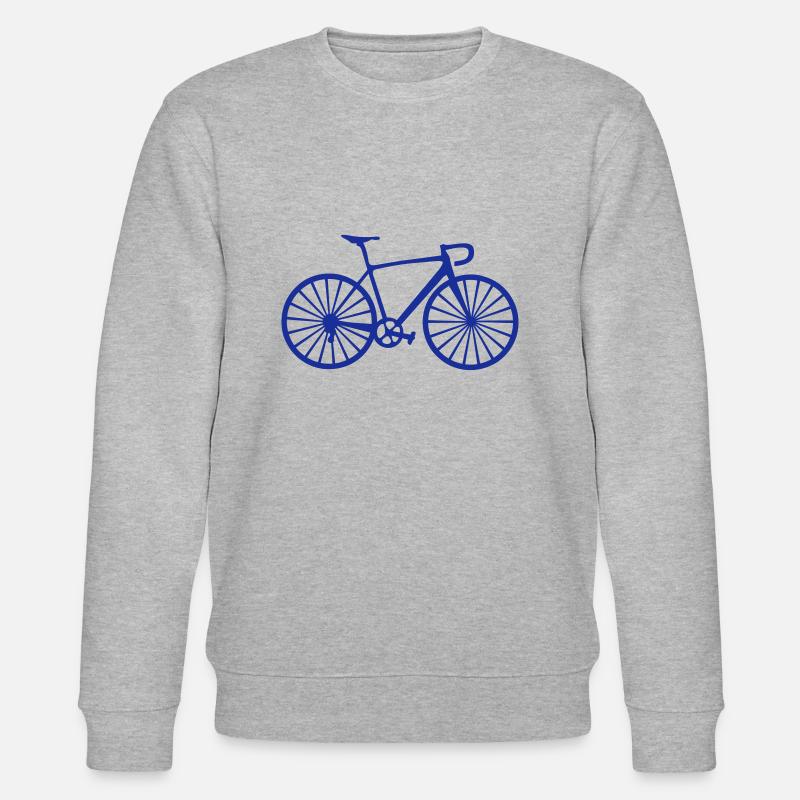 velo course bicyclette 2 5 - Sweat bio CHANGER Stanley/Stella Unisexe - gris chiné