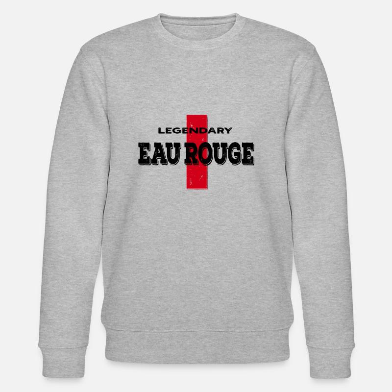 Legendary Eau Rouge - Stanley/Stella Unisex Bio-Sweatshirt CHANGER  - Grau meliert