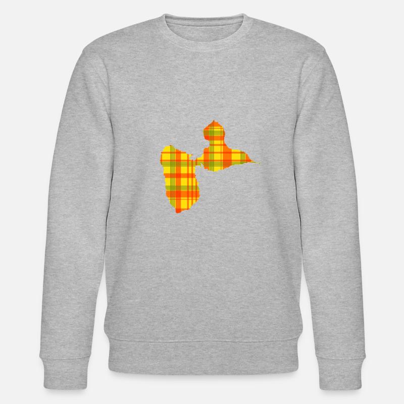 Guadeloupe - Stanley/Stella Unisex Bio-Sweatshirt CHANGER  - Grau meliert