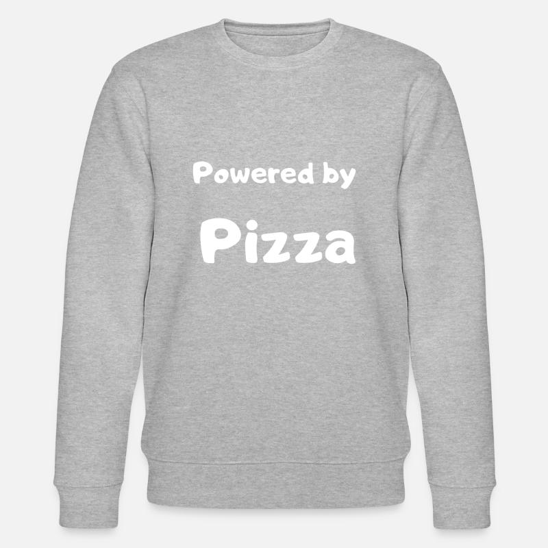 Conception de pizzas - Sweat bio CHANGER Stanley/Stella Unisexe - gris chiné