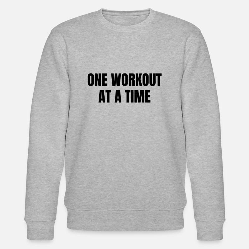 Workout - Stanley/Stella Unisex Bio-Sweatshirt CHANGER  - Grau meliert